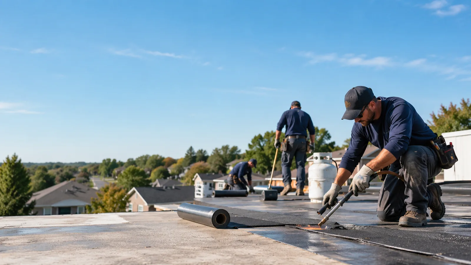 Flat Roof Leak Repair providers in Cuba, KS